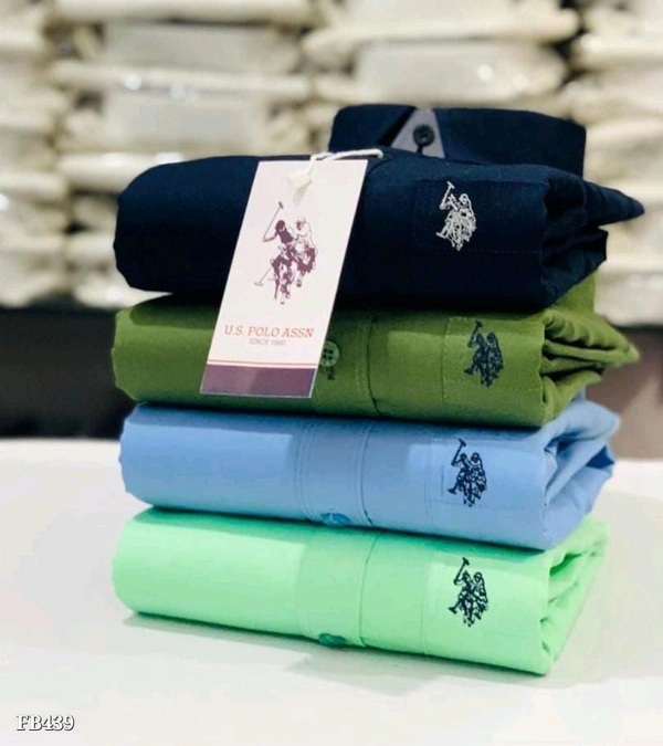 US Formal plain Shirts Combo Of 4pcs - M-38