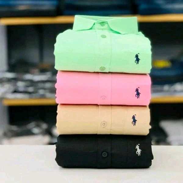 RL Formal plain Shirts Combo Of 4pcs - XXL-44