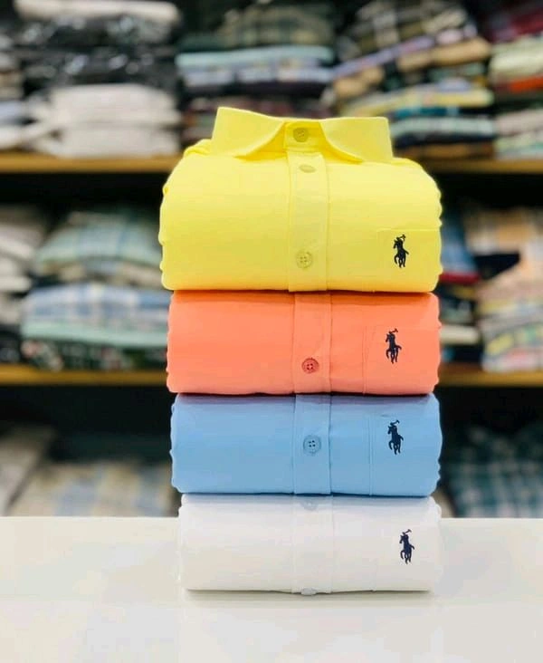 RL Formal plain Shirts Combo Of 4pcs - XL-42