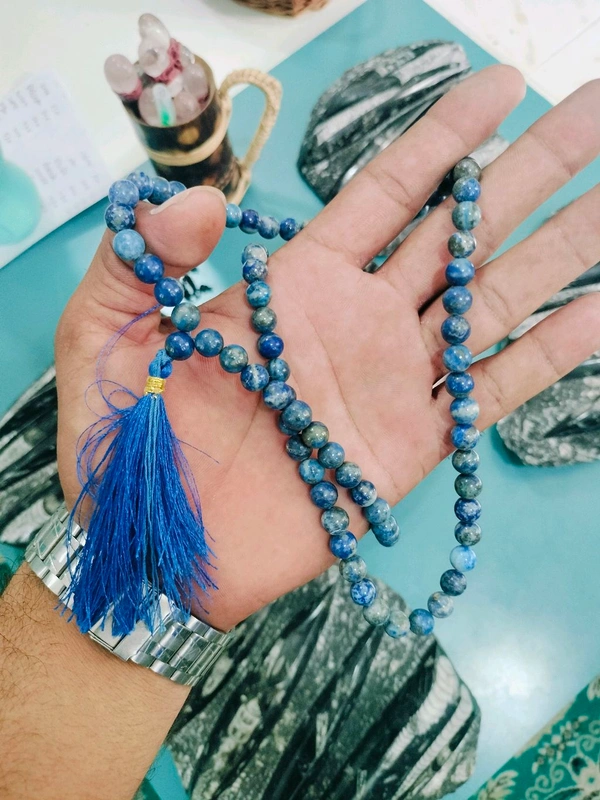 Lapis Lazuli Mala 108 Bits 