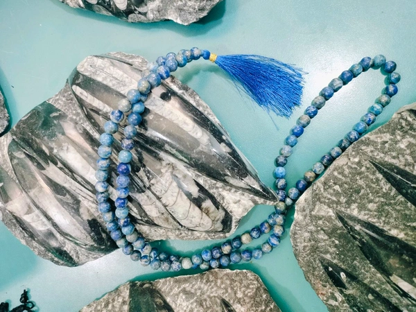 Lapis Lazuli Mala 108 Bits 