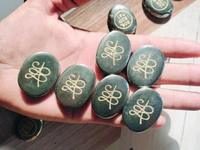 Natural Pyrite Zibu Coin 