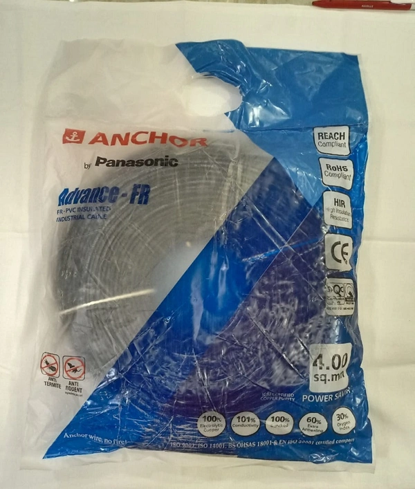 Anchor Advance FR Wire 4.0 Sqmm 180Mtr