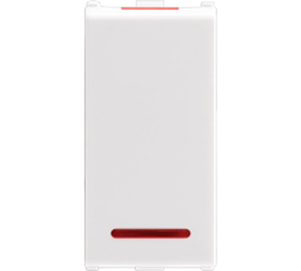 Panasonic Europa 20A 1-Way Switch with Indicator 1M White | Modular Heavy-Duty Switch