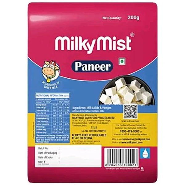 Milky Mist Paneer 