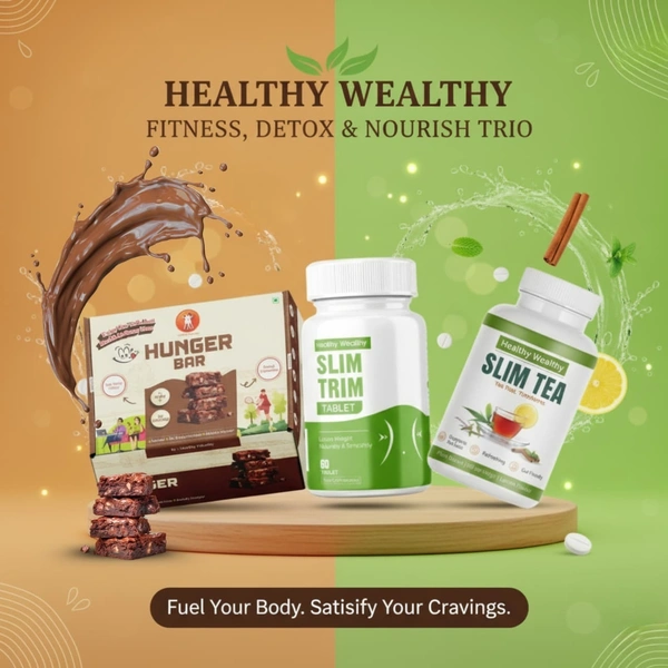 Weight Loss Advance Kit (Slim Tea , Slim Trim Tablet & Hunger Bar )