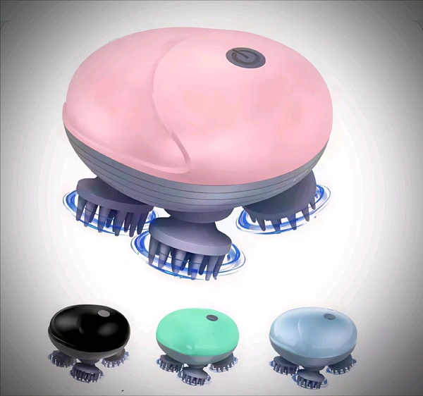 Scalp Massager, Electric Massager (MultiColour), Head Massager, Hair Massager For Hair Growth