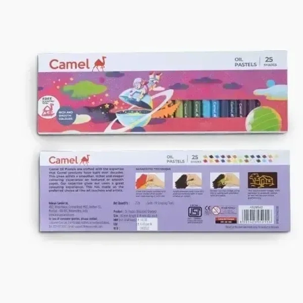 Camlin Oil Pastel Colours (25 Shades)