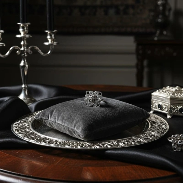 ROYAL SOLITAIRED SILVER BICHHIYA