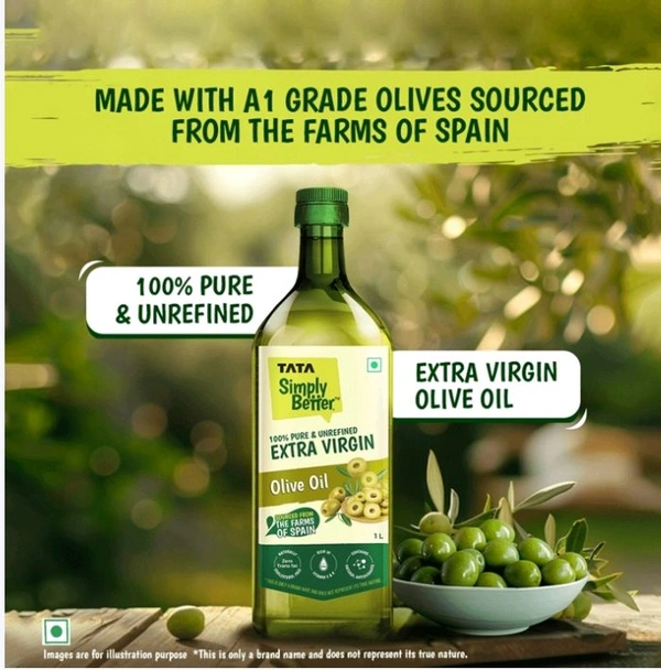 Tata Simply Better Extra Virgin Olive Oil - 1 ltr