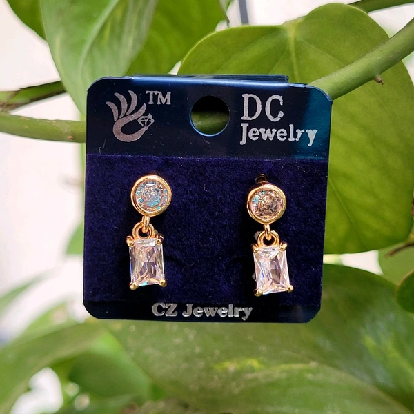 Premium Quality Rose Gold Ear Rings -PDC025