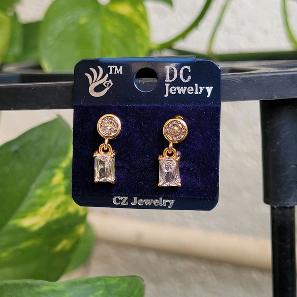 Premium Quality Rose Gold Ear Rings -PDC025