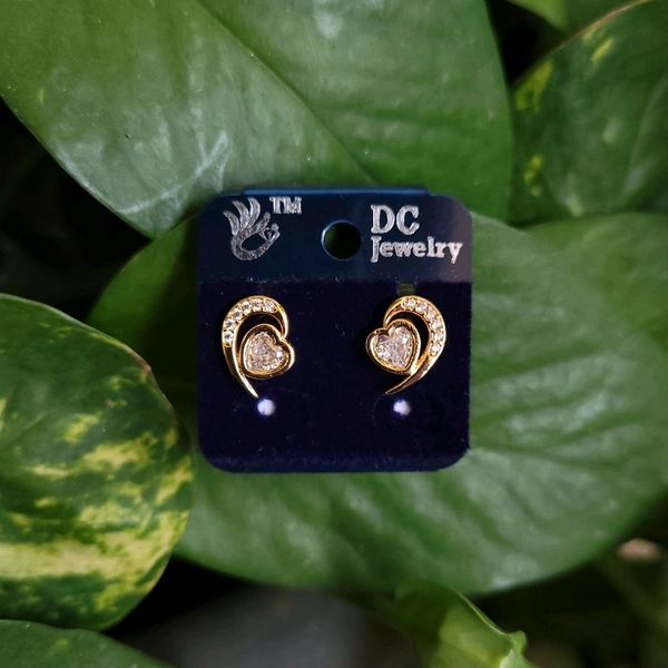 Premium Quality Rose Gold Studs - PDC036