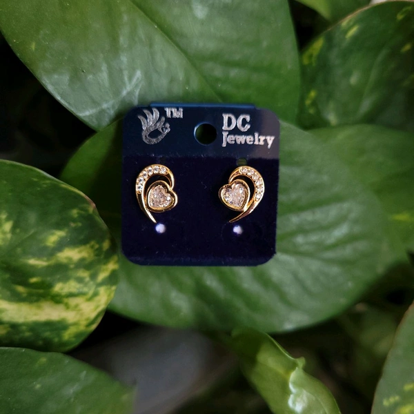 Premium Quality Rose Gold Studs - PDC036