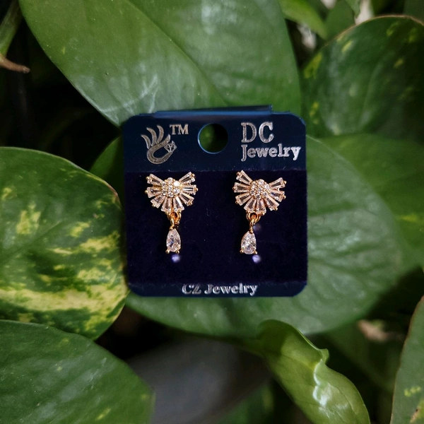 Premium Quality Rose Gold Studs - PDC037