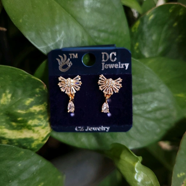 Premium Quality Rose Gold Studs - PDC037