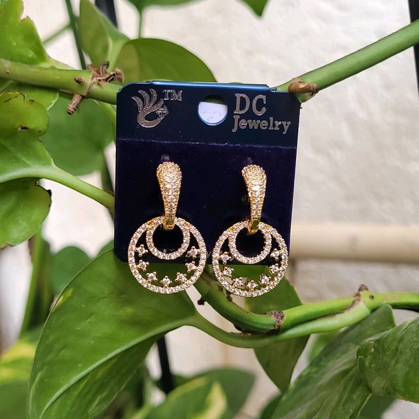 Ditcahable and 2way Unable Premium Quality Rose Gold Studs - PDC039