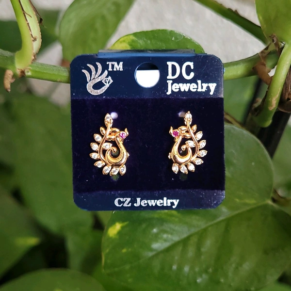 Premium Quality Rose Gold Studs - PDC040