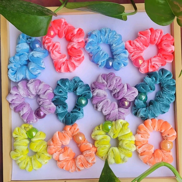 Colorful Hairband With Matching Pearl 1Pc - PB1202