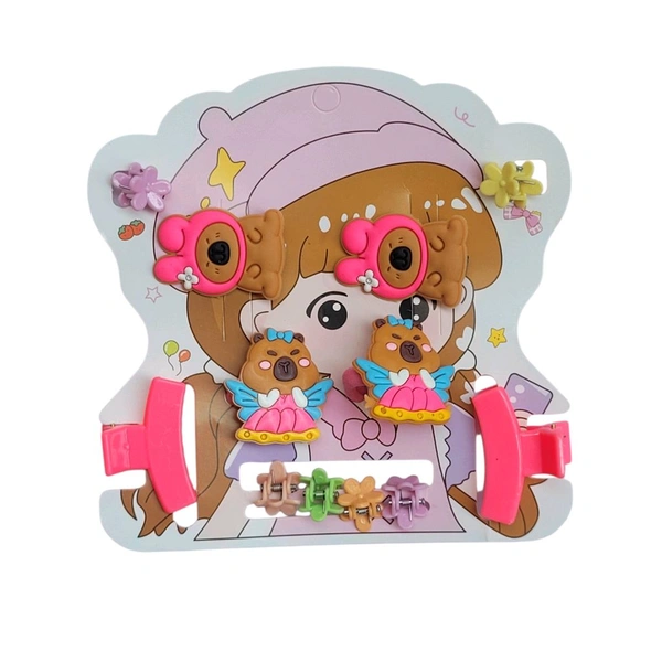Kids Little Conbo ( 2 Clips, 2 Bands, 2 Tiktiks and 6 Tiny Clips) 1Set - PKC009
