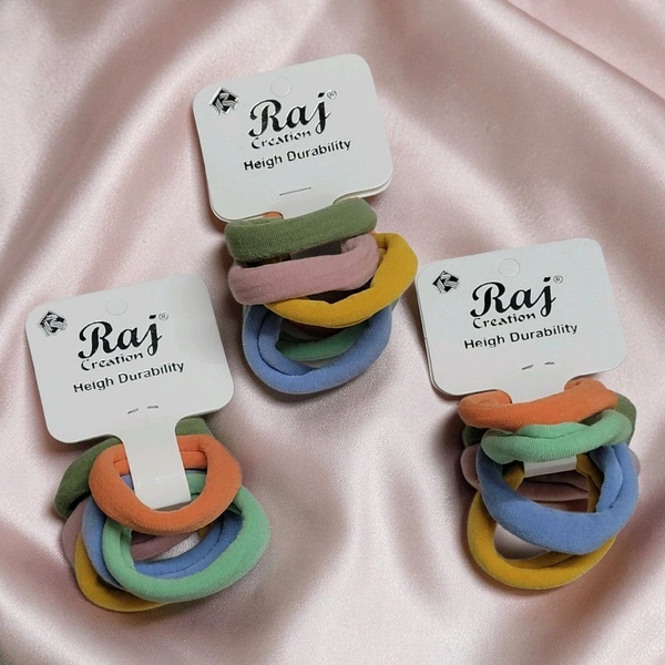 Set Of 6 Hair Bands - 1 Packet - PHBP003