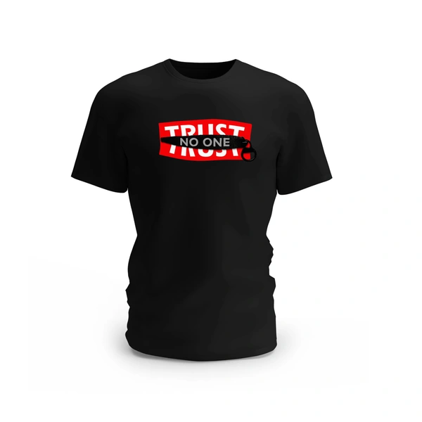 Trust No One Cotton T-shirt 