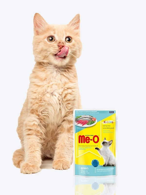 Me-O Kitten Tuna in Gravy 80gm(Pack of 12)