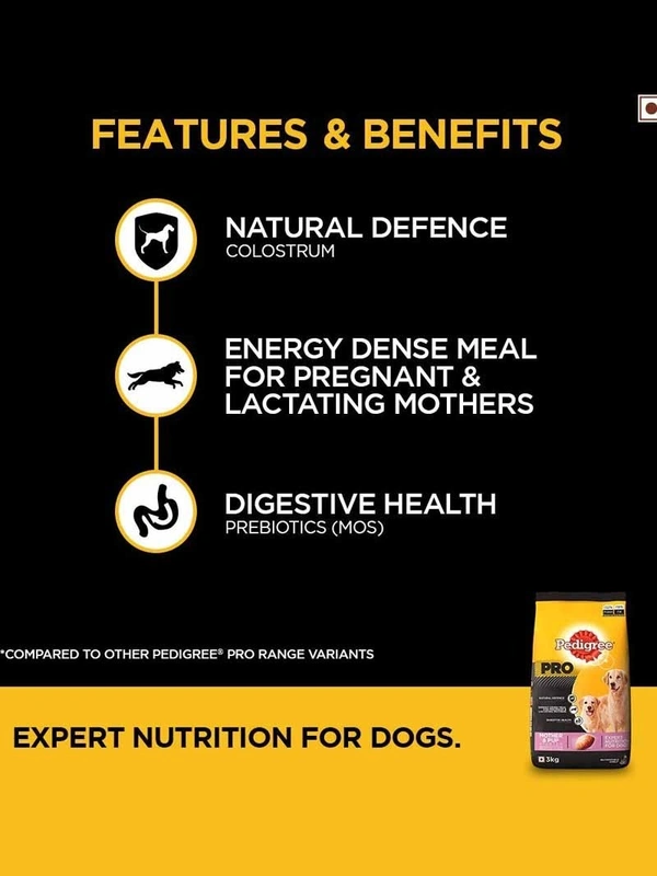 Pedigree Pro Puppy Large Breed Dog Food 3kg