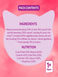 Whiskas Tuna in Jelly Adult 80gm (Pack of 12)