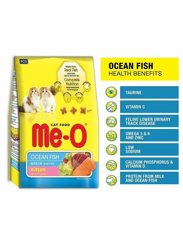 Me-O Kitten Ocean Fish Cat Food 6.8kg