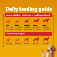  Pedigree Puppy Dry Dog Food, Chicken & Milk, 3 kg