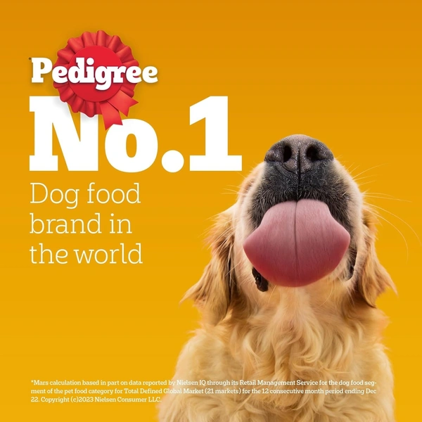  Pedigree Puppy Dry Dog Food, Chicken & Milk, 3 kg