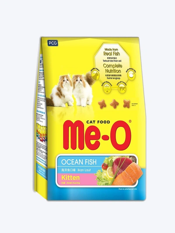 Me-O Kitten Ocean Fish Cat Food 1.1kg