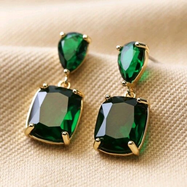 Emerald Earings 