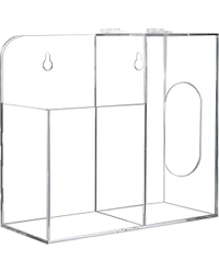 Mask Dispenser and Hand Sanitizer Holder Stand 

