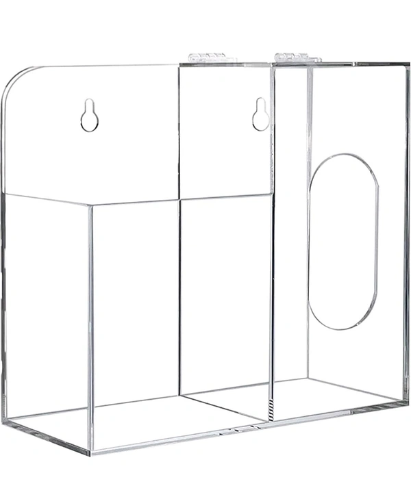 Mask Dispenser and Hand Sanitizer Holder Stand 

