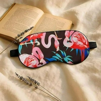 Sleeping Eye Mask with Gel – Polyester Eye Shade for Insomnia & Relaxation ( Random Design)
