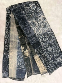 Black & White Printed Suit - XXL