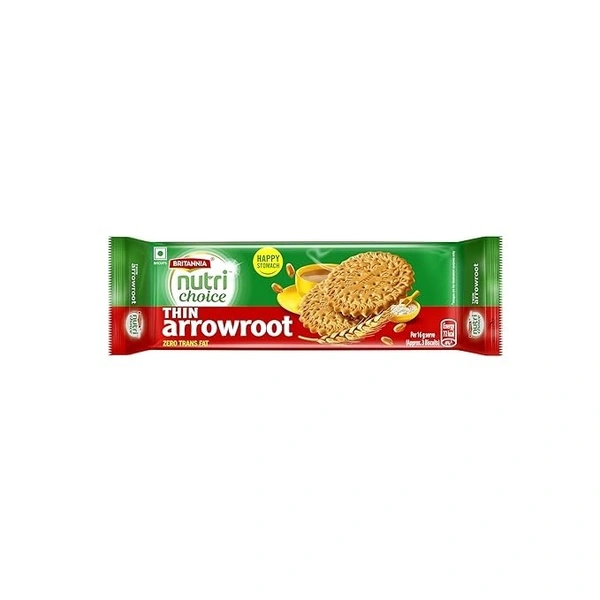 Britannia NutriChoice Thin Arrowroot Biscuits, 300 grams