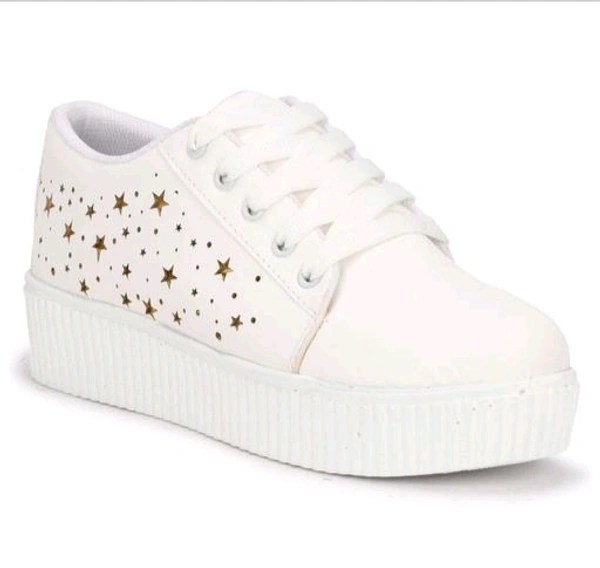 Casual Shoes - White, 7