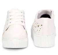 Casual Shoes - White, 7