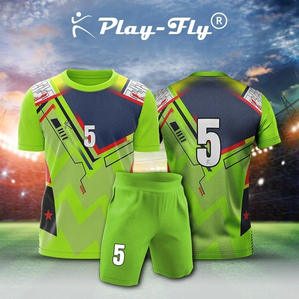 Light Green & Blue printed Jersey set with pant (pack of 15)