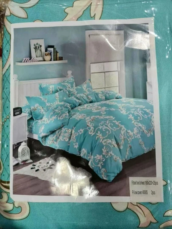 Fleece Bedsheet Cotton, grip corner, King Size - All, king size
