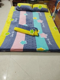 Fleece Bedsheet Non Cotton King Size - All, King Size