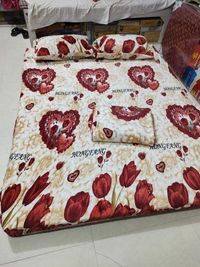 Fleece Bedsheet Non Cotton King Size - All, King Size