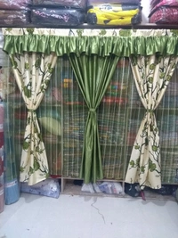 Curtains Three Part Net - Mixed, Door and Window size