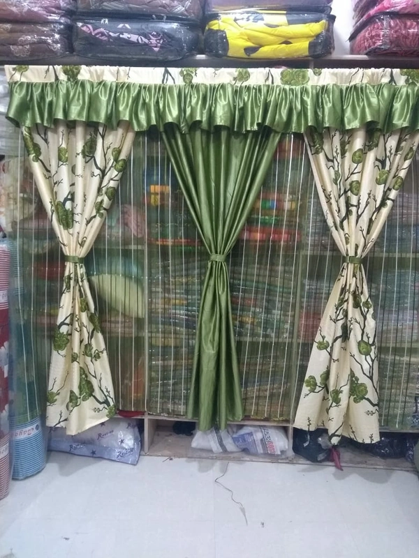 Curtains Three Part Net - Mixed, Door and Window size