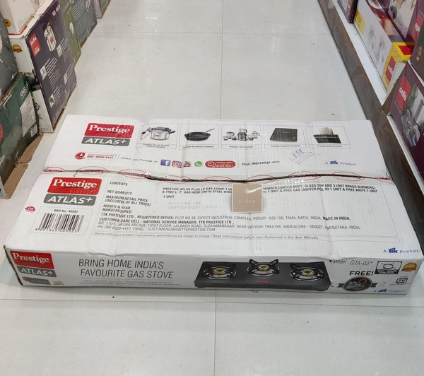 Prestige Gas Stove 3Burner