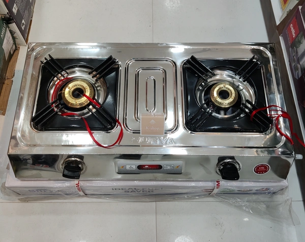 Surya Gas Stove 2Burner Steel