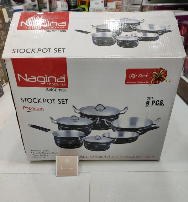 Non Stick 9Pcs Set